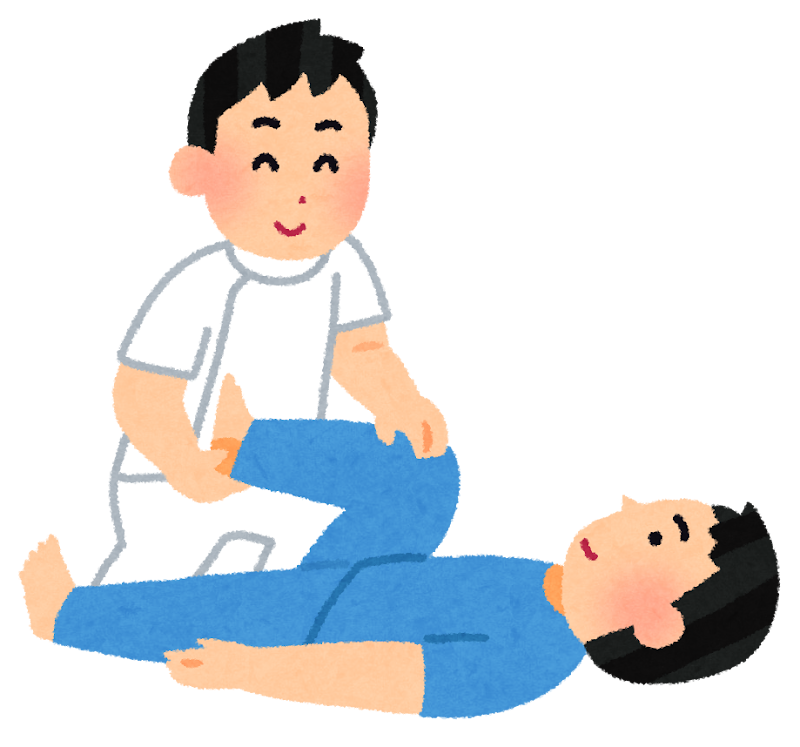 イラスト 起立・歩行練習